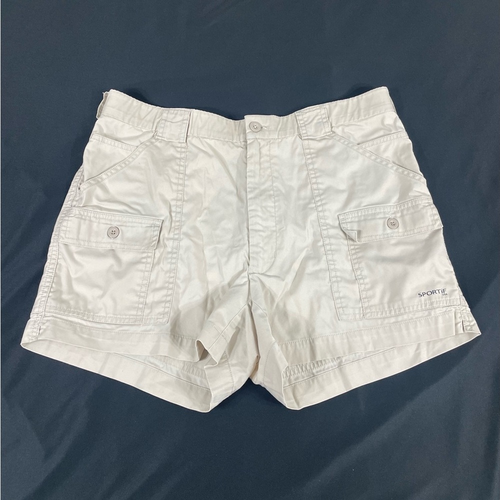 Sportif USA Mens Beige Hiking Outdoor Shorts Size 36